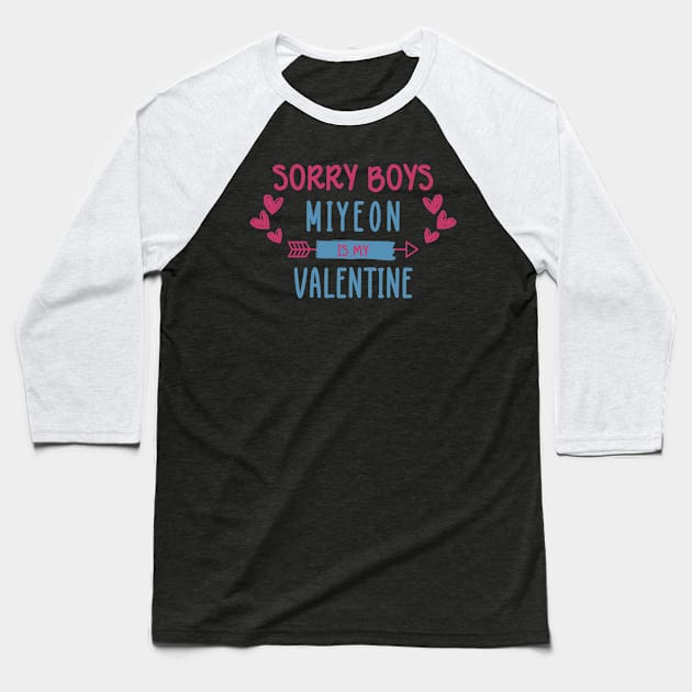 Sorry Boys Miyeon Is My Valentine (G)I-dle Baseball T-Shirt by wennstore